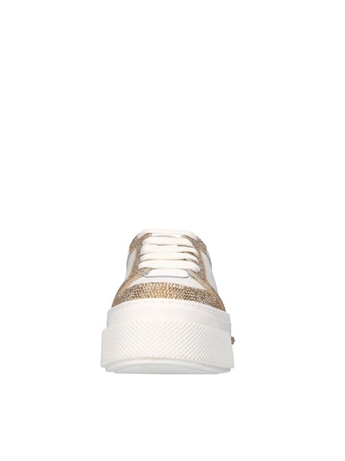  RENE CAOVILLA | C12415-050-0001V212BIANCO-BEIGE-ORO
